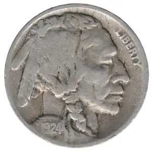 Nickel Five Cent Pieces-Indian Head or Buffalo
