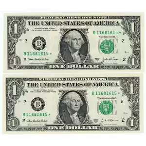 $1 2003-A. Green seal. Small Size $1 Federal Reserve Notes 1931-F*