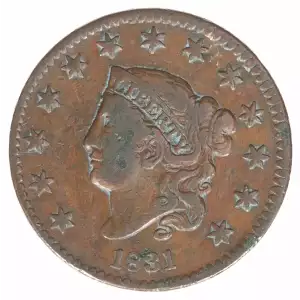 Large Cents-Coronet Head 1816-1839
