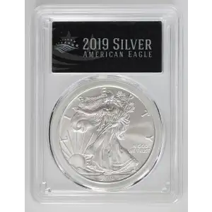 2019 $1 Silver Eagle First Day of Issue