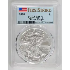 2020 $1 Silver Eagle First Strike