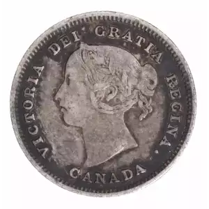 canada Silver 5 CENTS