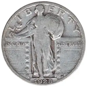 Quarter Dollars---Standing Liberty