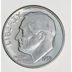 Dimes---Roosevelt 1946-1964-Silver- 1 Dime