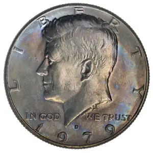 Half Dollars---Kennedy 1971-Present -Copper-Nickel- 0.5 Dollar