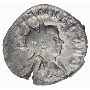 Roman Empire AD 256-258 BI Double-Denarius Valerian II (2)