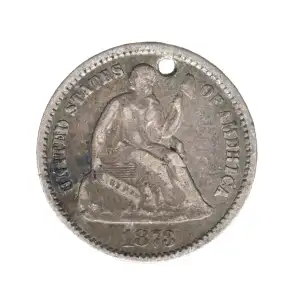 Half Dimes---Liberty Seated 1837-1873-Silver- 0.5 Dime