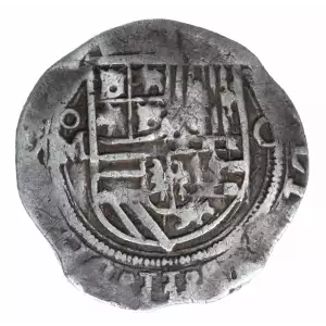 Colonial-Foreign Issues in the New World-Spanish American Coinage-Cob Coinage-Real -- 1 Real