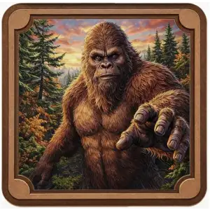Bigfoot Colorized 1 oz Copper Medal  in Stackable Capsule (2)