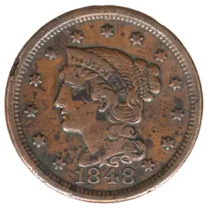 Large Cents - Braided Hair Cent (1839-1857)