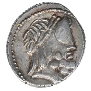 Roman Republic 78/75 BC AR Denarius M.Volteius M.f. (2)