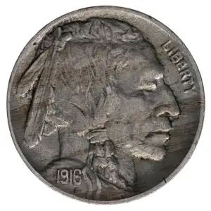 Nickel Five Cent Pieces-Indian Head or Buffalo (2)