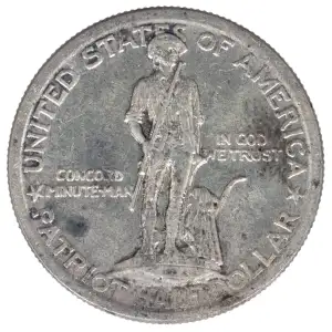 Classic Commemorative Silver--- Lexington - Concord Sesquicentennial 1925 -Silver- 0.5 Dollar