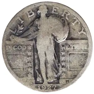 Quarter Dollars---Standing Liberty