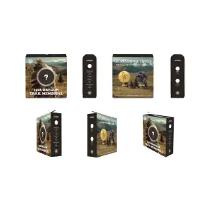 2026 Liberia Oregon Trail Memorial XL 5g Silver Coin Blind Box  (5)