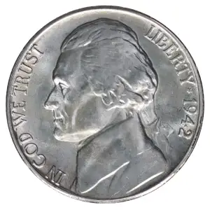Nickel Five Cent Pieces-Jefferson