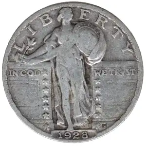 Quarter Dollars---Standing Liberty (2)