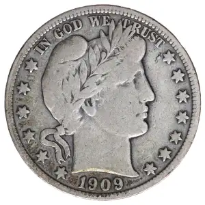 Half Dollars---Barber 1892-1915 -Silver- 0.5 Dollar (2)