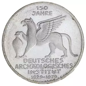 GERMANY -FEDERAL REPUBLIC Silver 5 MARK