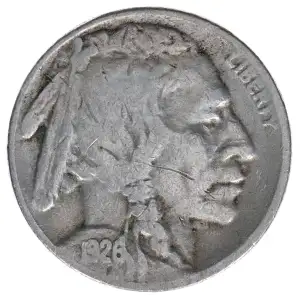 Nickel Five Cent Pieces-Indian Head or Buffalo (2)
