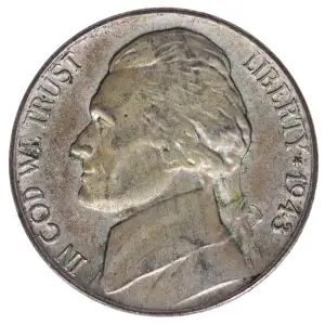 Nickel Five Cent Pieces-Jefferson (2)