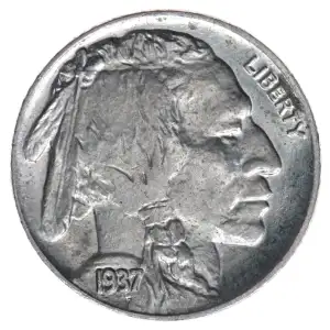 Nickel Five Cent Pieces-Indian Head or Buffalo