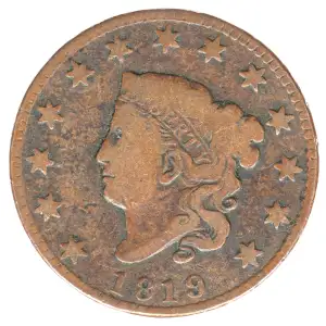 Large Cents-Coronet Head 1816-1839
