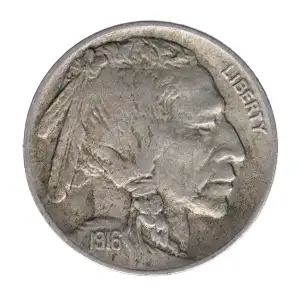 Nickel Five Cent Pieces-Indian Head or Buffalo (2)