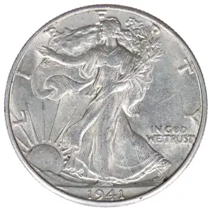 Half Dollars---Liberty Walking 1916-1947 -Silver- 0.5 Dollar (2)