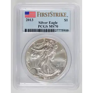 2013 $1 Silver Eagle First Strike