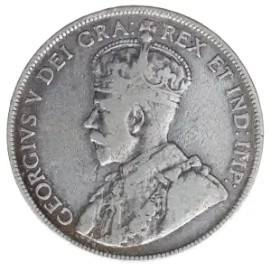 canada Silver 50 CENTS