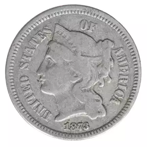 Nickel Three Cent Pieces 1865-1889 (2)