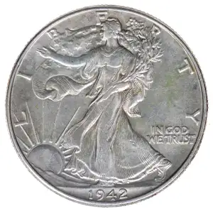 Half Dollars---Liberty Walking 1916-1947 -Silver- 0.5 Dollar (2)