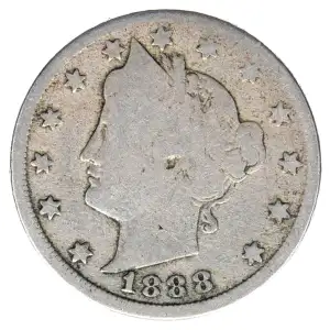 Nickel Five Cent Pieces- Liberty Head 1883-1913 (2)
