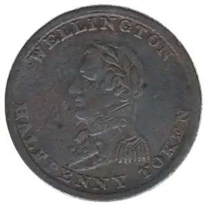 canada Copper HALFPENNY TOKEN