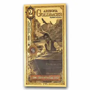 2 Arizona Goldback (24K Gold)