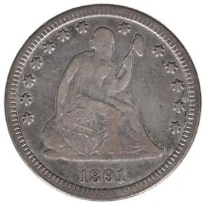 Liberty Seated Quarter Dollar