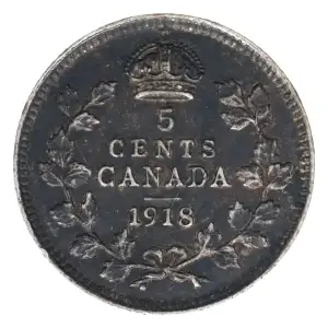 CANADA Silver 5 CENTS