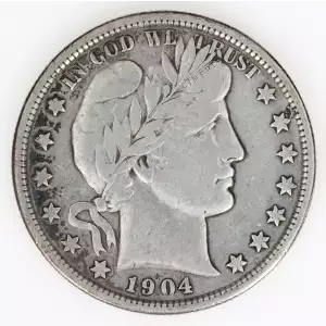 Half Dollars---Barber 1892-1915 -Silver- 0.5 Dollar