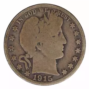 Half Dollars---Barber 1892-1915 -Silver- 0.5 Dollar
