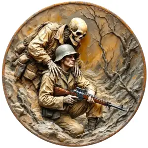 Warmonger 1 oz Copper Medal