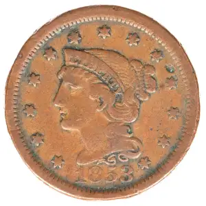 Large Cents - Braided Hair Cent (1839-1857)