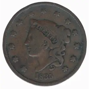 Large Cents-Coronet Head 1816-1839