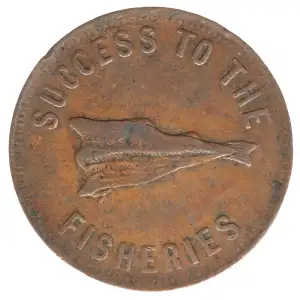 canada Copper HALFPENNY TOKEN