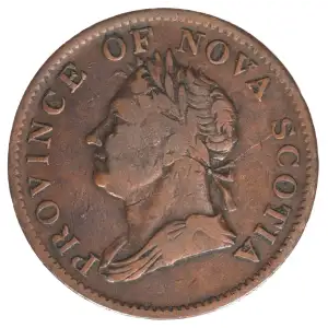 canada Copper HALFPENNY TOKEN
