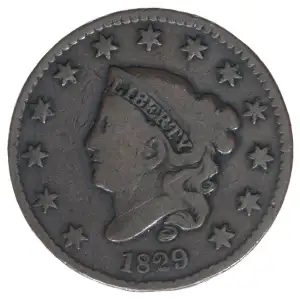 Large Cents-Coronet Head 1816-1839