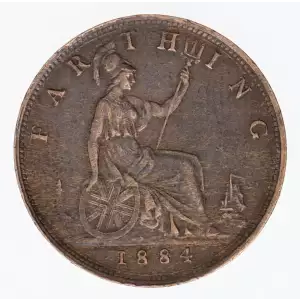 Great Britain Bronze FARTHING (2)