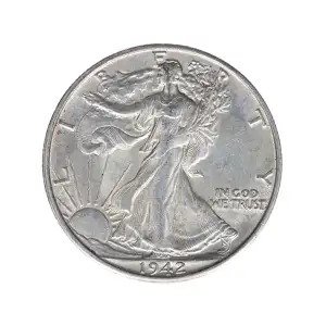 Half Dollars---Liberty Walking 1916-1947 -Silver- 0.5 Dollar (2)