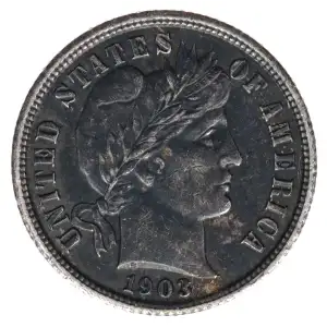 Dimes---Barber or Liberty Head 1892-1916 -Silver- 1 Dime