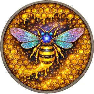 2026 Exclusive Nature Bee 1 oz Copper Round – Gilded Edition